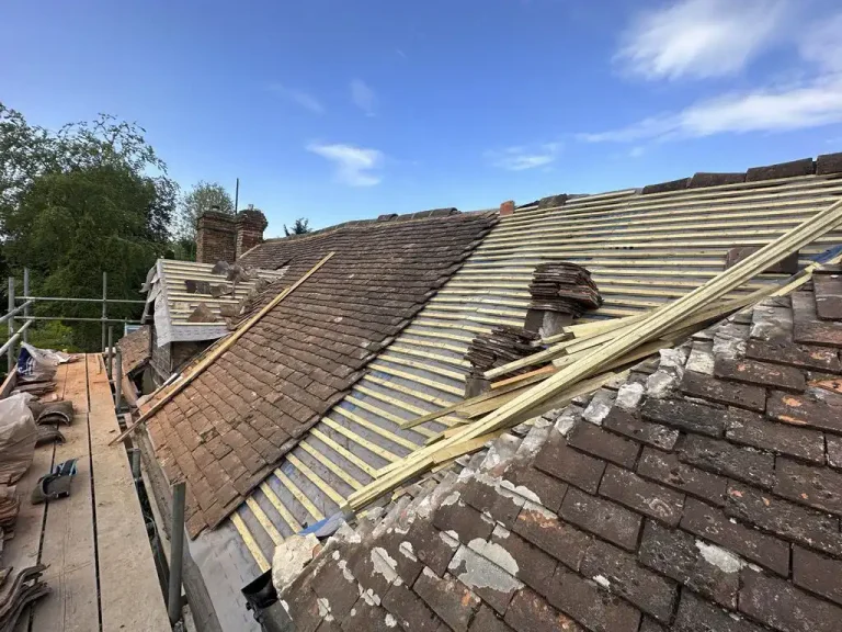 Before roof install